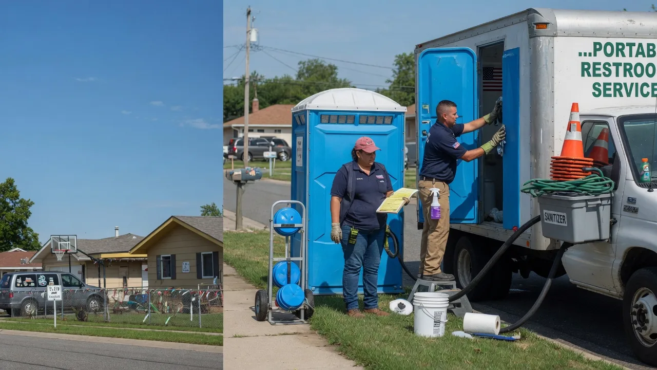 Portable Toilet Rental in Perry, KS near me